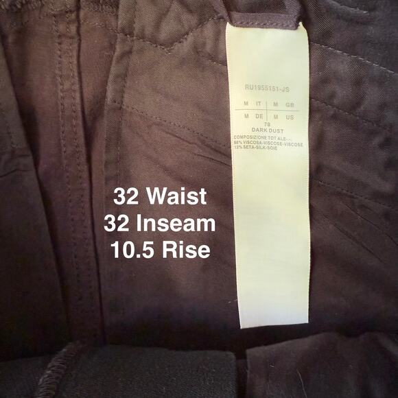 Rick Owens Pants 32 Black Dark Dust Designer Streetwear Slim Los Angeles - Picture 5 of 10